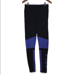 PINK Victoria’s Secret ultimate joggerpants tights workout outfit black purple